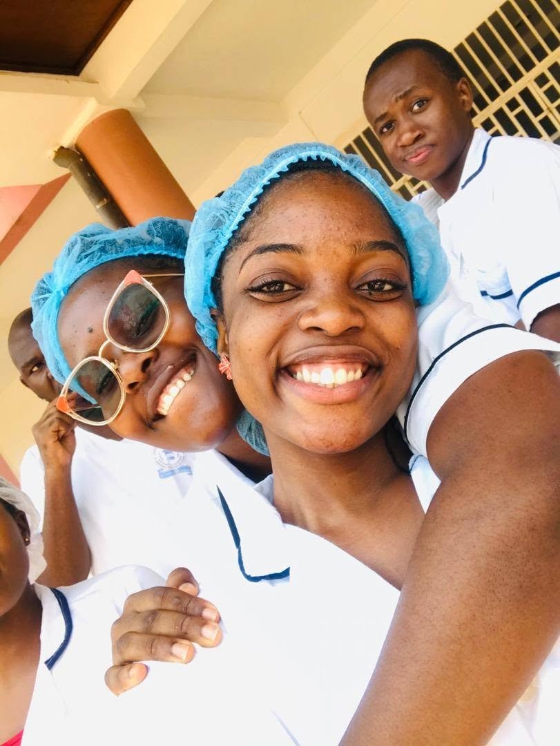 Midwifery student completing a hospital clinical placement